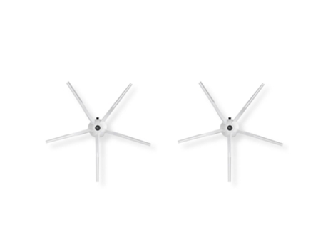 Peças de escova lateral de borracha para roborock s5 s6 t6 e2 e35