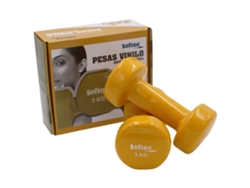 Dumbbells SOFTEE Vinyl Set 3 kg