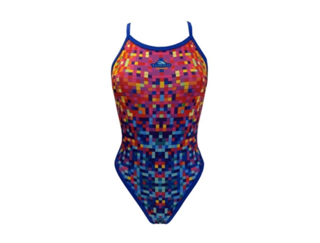 Traje de baño para Mujer TURBO Pixels Revolution Multicolor para Natacion (M)