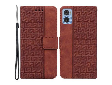 Carcasa para Motorola moto e22i 4g/e22 4g Marrón