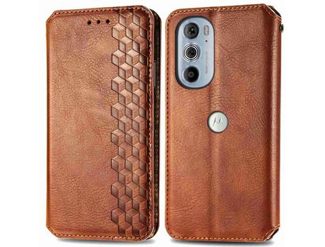 Carcasa para Motorola edge 30 pro (edge + (2022)) Marrón