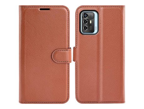 Carcasa para ZTE Blade a72 5g Marrón