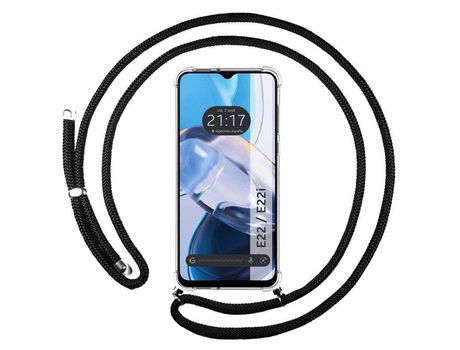 Carcasa para Motorola moto e22 / e22i TUMUNDOSMARTPHONE Negro