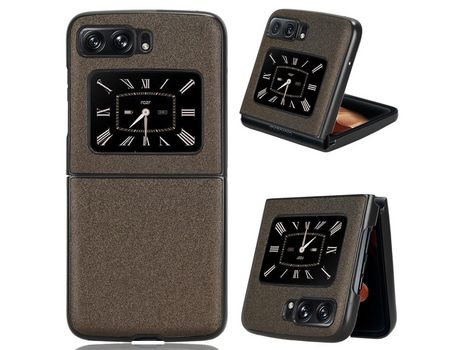 Carcasa para Motorola moto razr 2022 5g Marrón