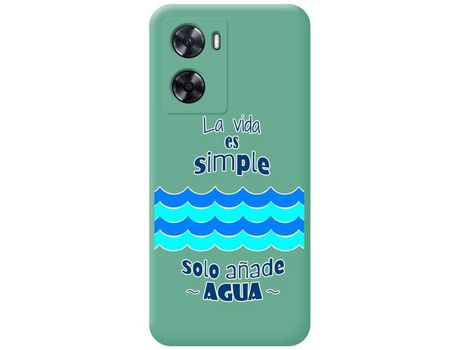 Carcasa para Oppo a57s TUMUNDOSMARTPHONE Verde