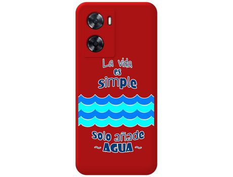 Carcasa para Oppo a57s TUMUNDOSMARTPHONE Rojo