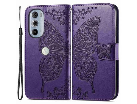 Carcasa para Motorola edge 30 pro/edge + (2022) Morado