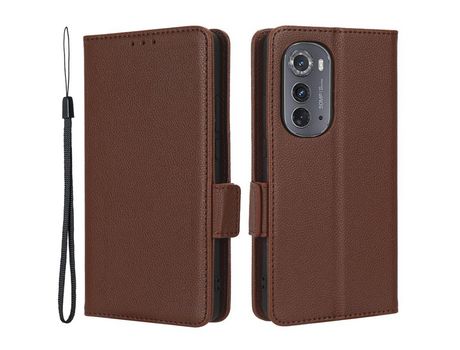 Carcasa para Motorola edge (2022) 5g Marrón