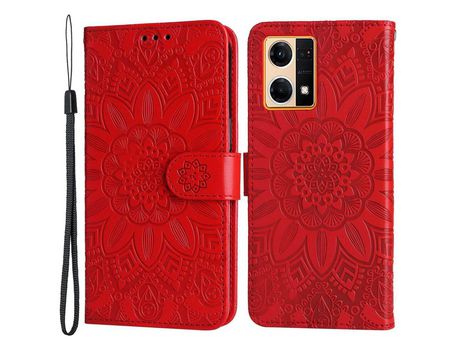 Carcasa para Oppo reno7 4g/f21 pro 4g/reno8 4g Rojo