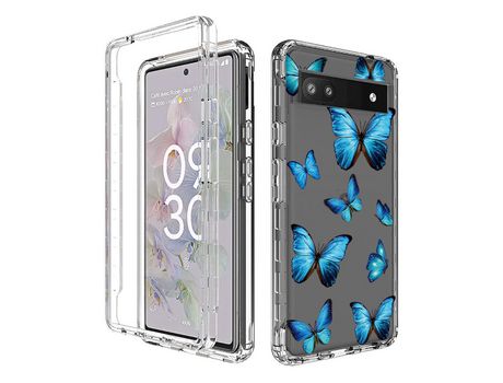 Carcasa para Google pixel 6a Azul