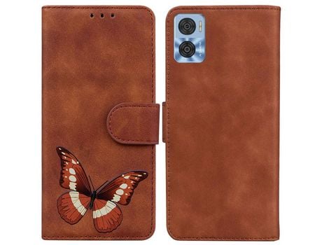 Carcasa para Motorola moto e22 4g/e22i 4g Marrón