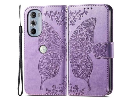 Carcasa para Motorola edge 30 pro/edge + (2022) Morado