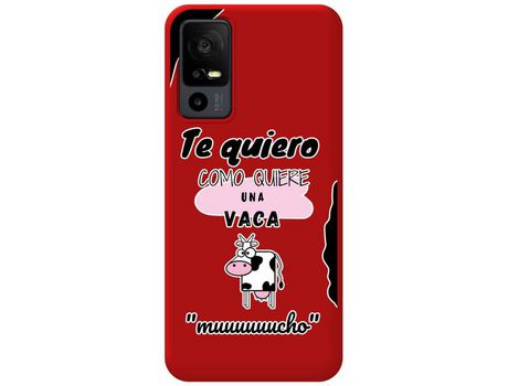 Carcasa para TCL Tcl 40 r 5g TUMUNDOSMARTPHONE Rojo