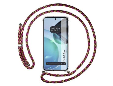 Carcasa para Motorola moto g72 4g TUMUNDOSMARTPHONE Rosa