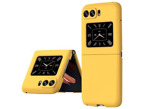 Carcasa para Motorola moto razr 2022 5g Amarillo