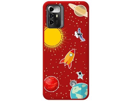 Carcasa para ZTE Blade a72 5g TUMUNDOSMARTPHONE Rojo
