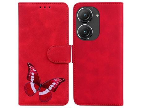Carcasa para Asus zenfone 9 5g Rojo