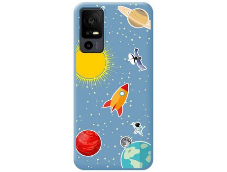 Carcasa para TCL Tcl 40 r 5g TUMUNDOSMARTPHONE Azul