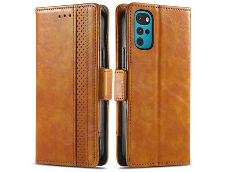 Carcasa para Motorola moto g22/e32 4g/e32s 4g CASENEO Marrón