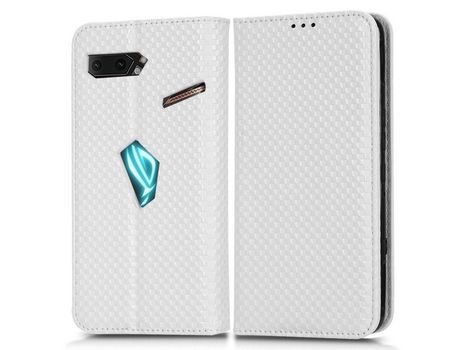 Carcasa para Asus rog phone ii zs660kl Blanco
