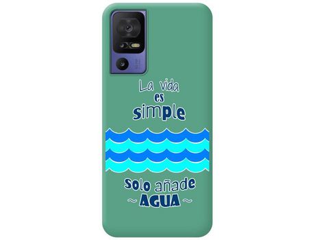 Carcasa para TCL Tcl 40 se TUMUNDOSMARTPHONE Verde