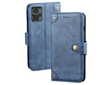 Carcasa para Motorola moto e22 4g/moto e22i 4g IDEWEI Azul