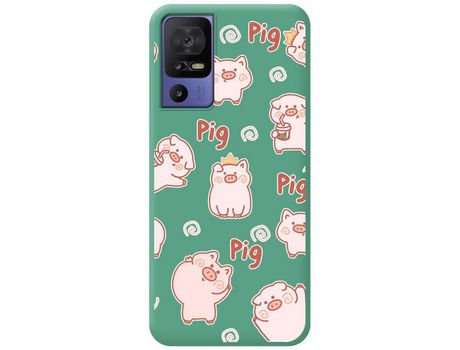 Carcasa para TCL Tcl 40 se TUMUNDOSMARTPHONE Verde