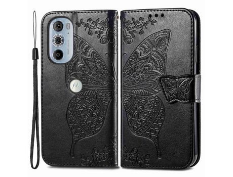 Carcasa para Motorola edge 30 pro/edge + (2022) Negro