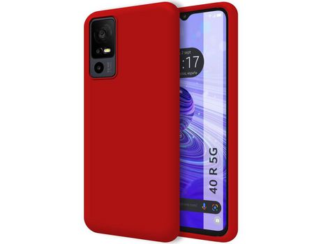 Carcasa para TCL Tcl 40 se TUMUNDOSMARTPHONE Rojo