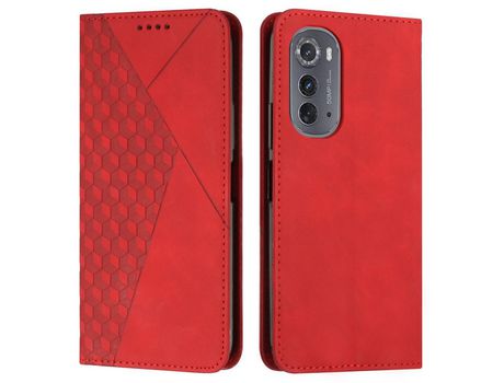 Carcasa para Motorola edge (2022) 5g Rojo