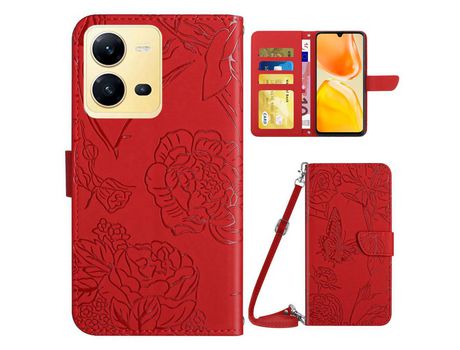 Carcasa para Vivo x80 lite 5g/v25 5g Rojo
