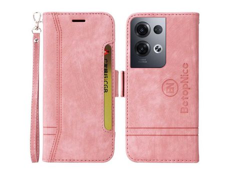 Carcasa para Oppo reno8 pro 5g (global version)/reno8 pro + 5g BETOPNICE Rosa