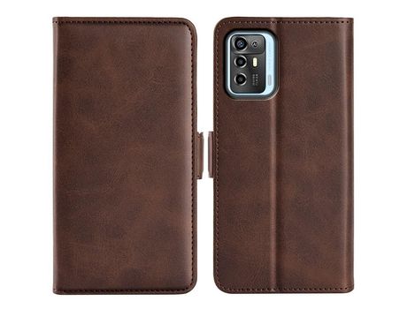 Carcasa para ZTE Blade a72 5g Marrón