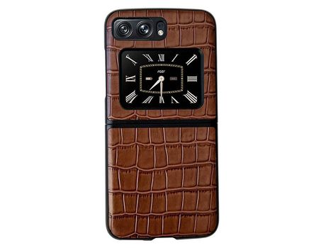 Carcasa para Motorola moto razr 2022 5g Marrón