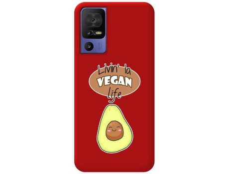 Carcasa para TCL Tcl 40 se TUMUNDOSMARTPHONE Rojo