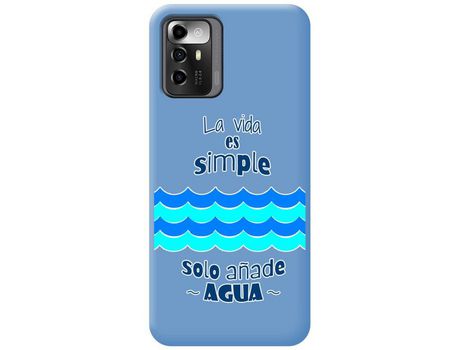 Carcasa para ZTE Blade a72 5g TUMUNDOSMARTPHONE Azul