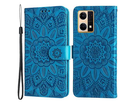Carcasa para Oppo reno7 4g/f21 pro 4g/reno8 4g Azul