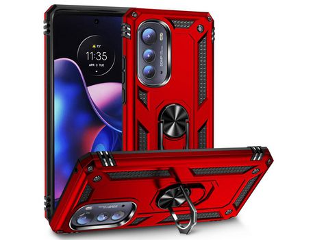 Carcasa para Motorola edge (2022) 5g Rojo