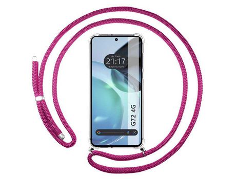 Carcasa para Motorola moto g72 4g TUMUNDOSMARTPHONE Rosa