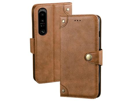 Carcasa para Sony xperia 1 iv 5g IDEWEI Marrón