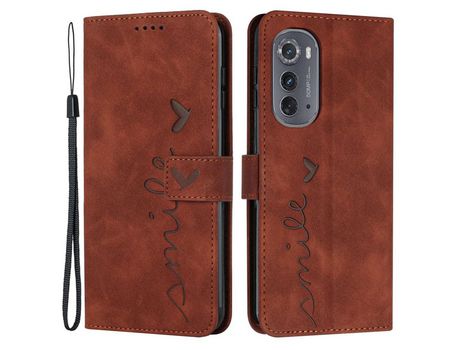 Carcasa para Motorola edge (2022) 5g Marrón
