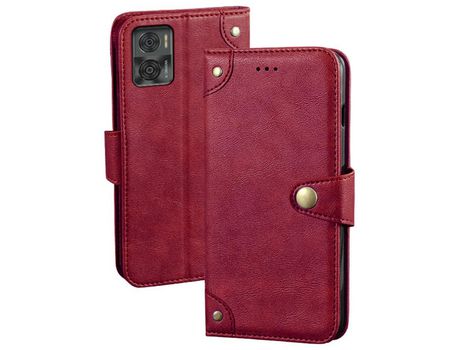 Carcasa para Motorola moto e22 4g/moto e22i 4g IDEWEI Rojo