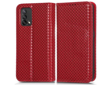 Carcasa para Oppo f19 4g/a74 4g Rojo