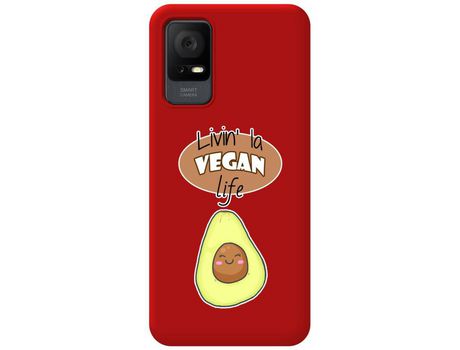 Carcasa para TCL Tcl 405 TUMUNDOSMARTPHONE Rojo