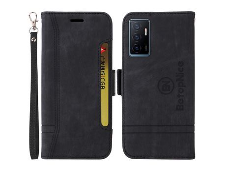 Carcasa para Vivo y75 4g/v23e 4g/v23e 5g BETOPNICE Negro