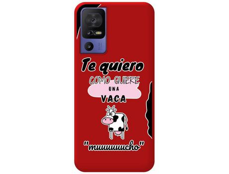 Carcasa para TCL Tcl 40 se TUMUNDOSMARTPHONE Rojo