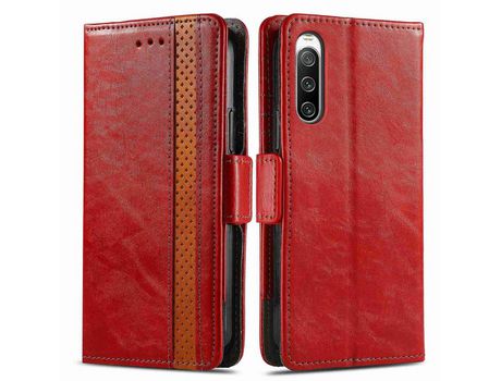 Carcasa para Sony xperia 10 iv 5g CASENEO Rojo