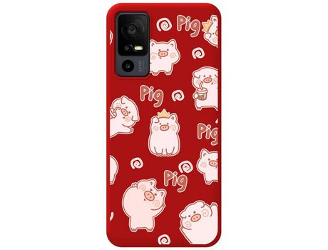 Carcasa para TCL Tcl 40 r 5g TUMUNDOSMARTPHONE Rojo