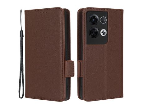 Carcasa para Oppo reno8 pro + 5g (global version)/reno8 pro 5g (global version) Marrón