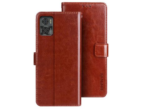 Carcasa para Motorola moto e22 4g/e22i 4g IDEWEI Marrón